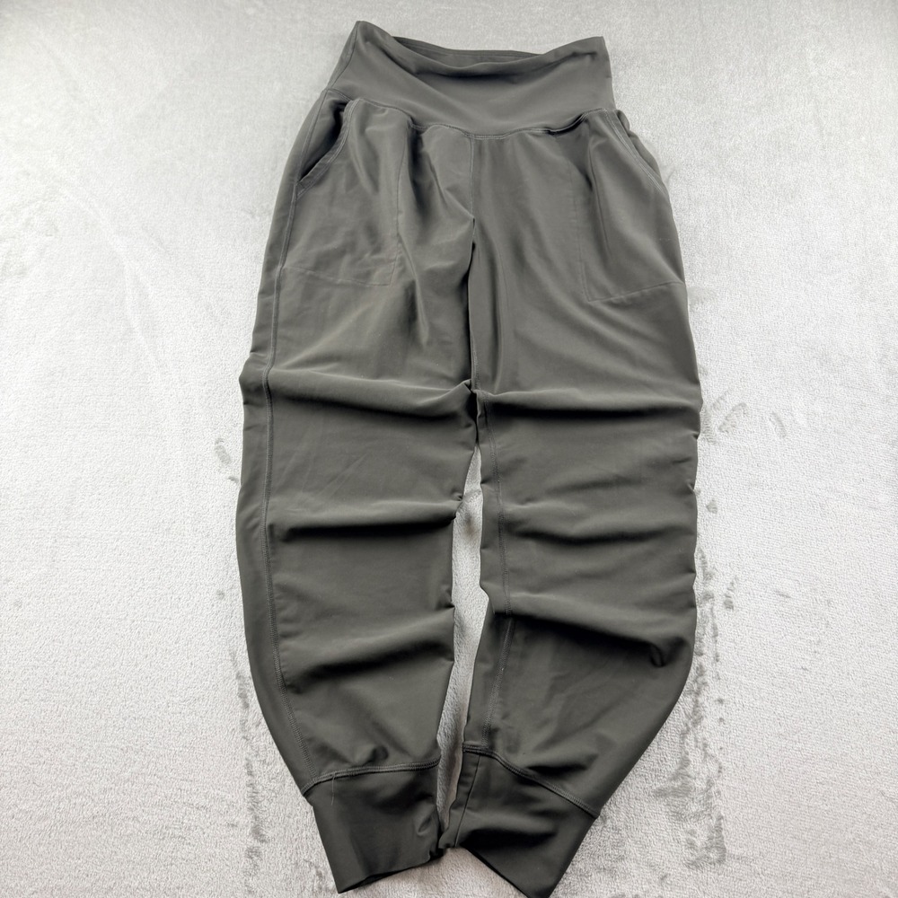 Old Navy Women's Small Active Go-Dry Elevate Legging Joggers Dark Olive Green